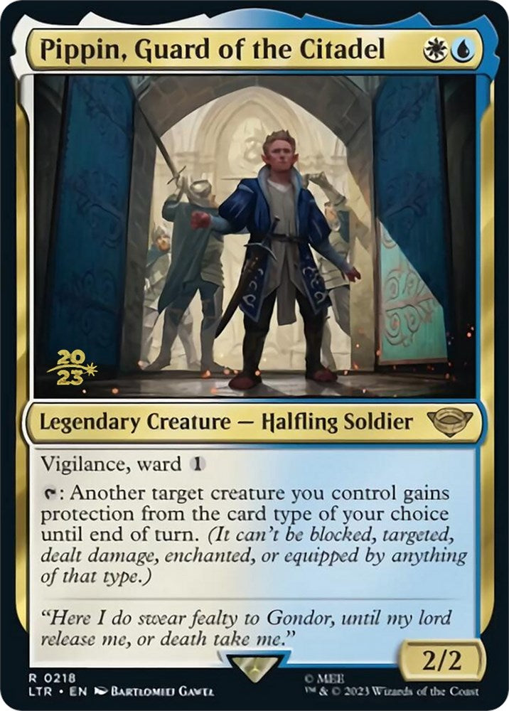 Pippin, Guard of the Citadel [The Lord of the Rings: Tales of Middle-Earth Prerelease Promos] | The Gaming-Verse