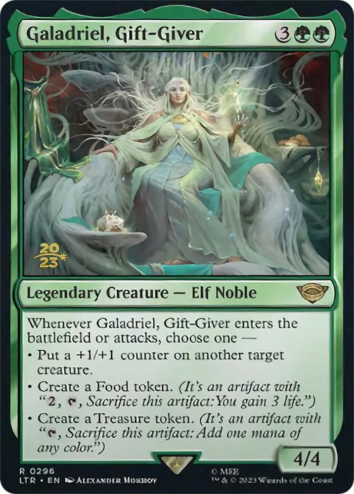 Galadriel, Gift-Giver [The Lord of the Rings: Tales of Middle-Earth Prerelease Promos] | The Gaming-Verse