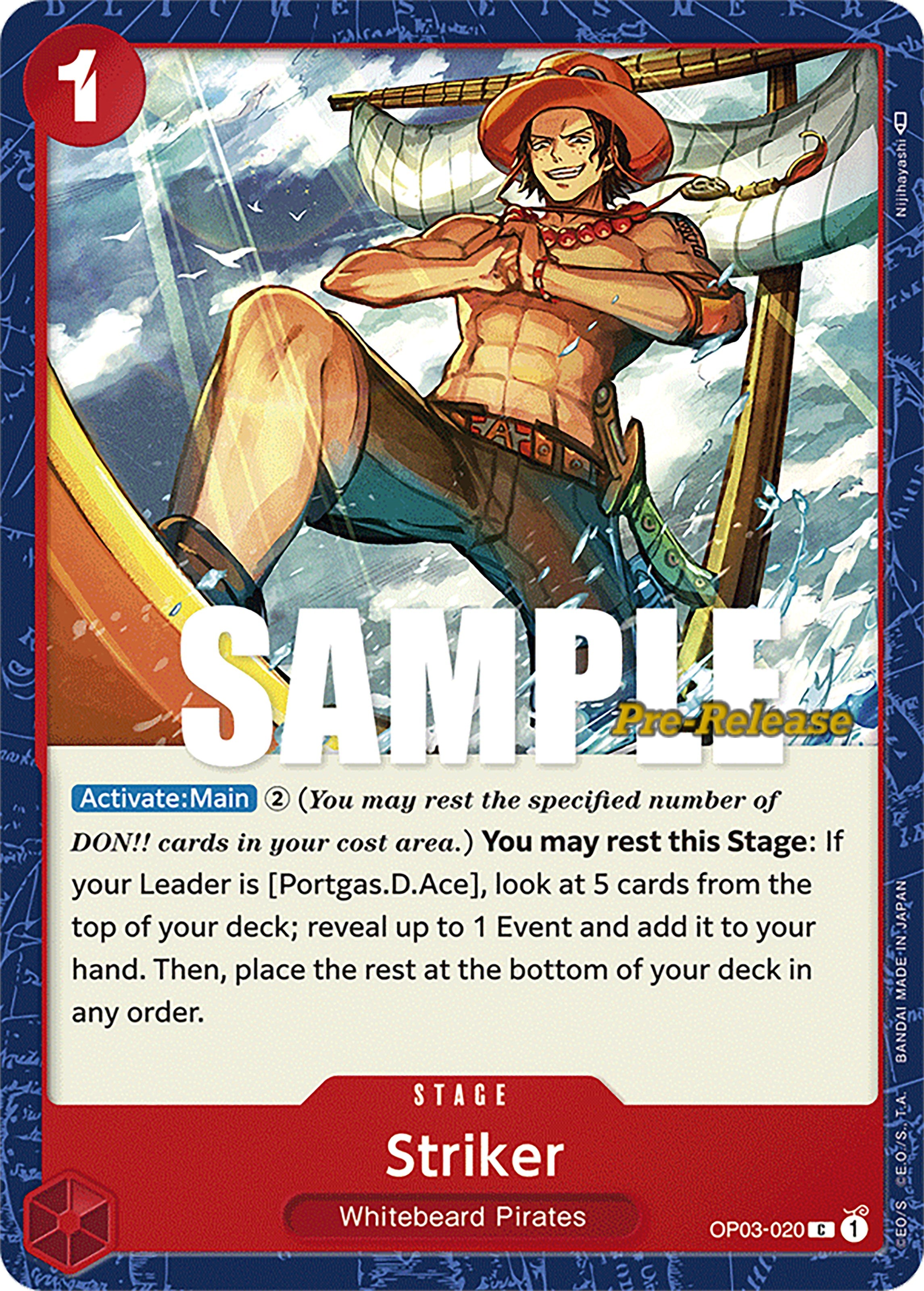 Striker [Pillars of Strength Pre-Release Cards] | The Gaming-Verse