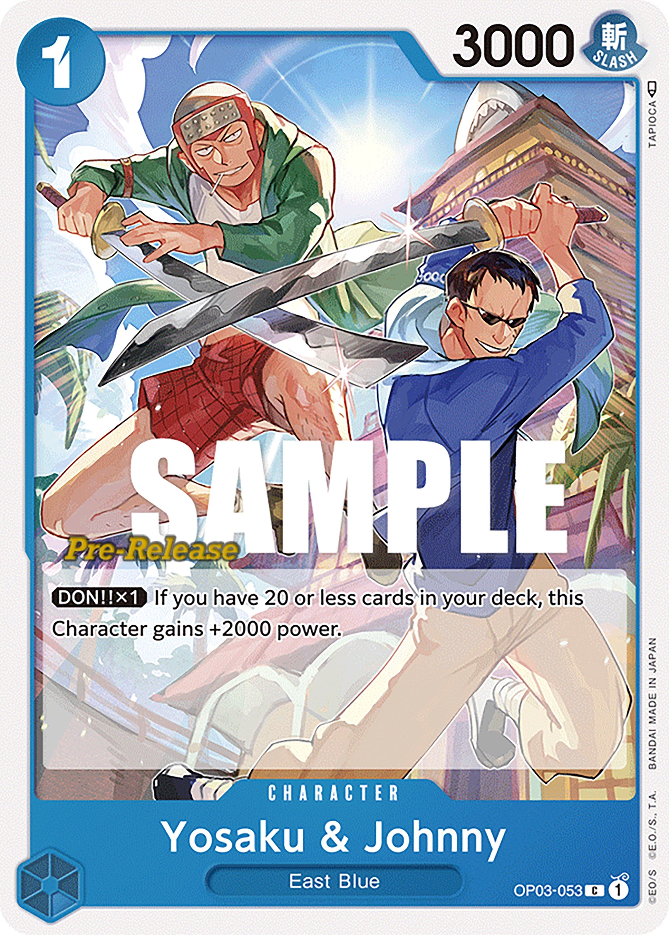 Yosaku & Johnny [Pillars of Strength Pre-Release Cards] | The Gaming-Verse