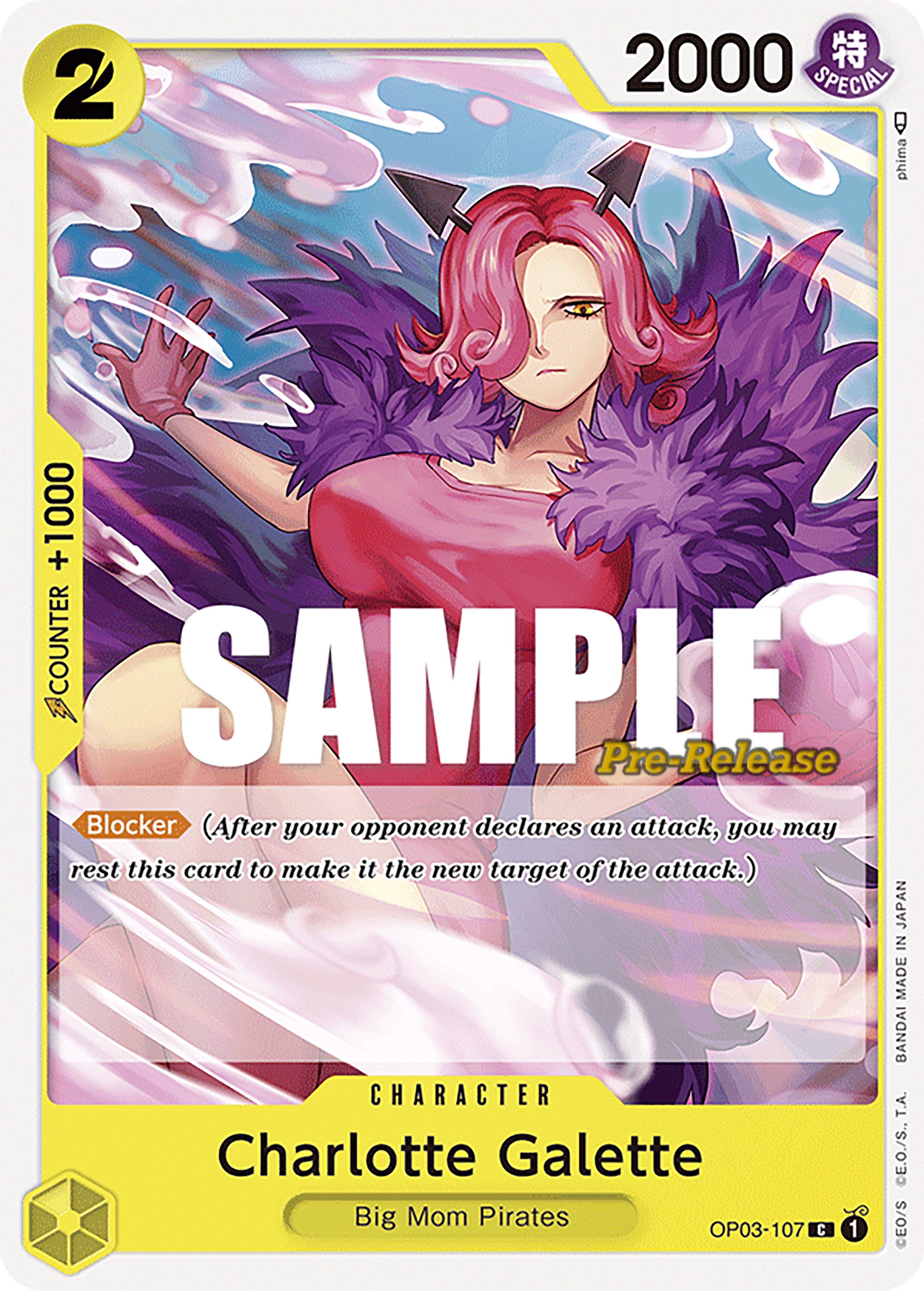 Charlotte Galette [Pillars of Strength Pre-Release Cards] | The Gaming-Verse