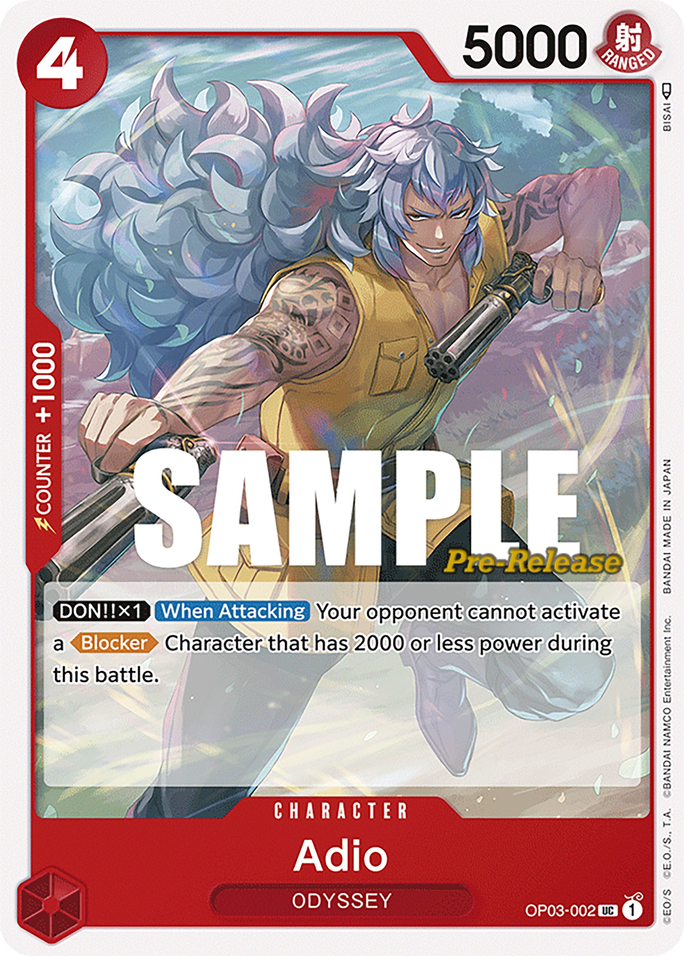 Adio [Pillars of Strength Pre-Release Cards] | The Gaming-Verse