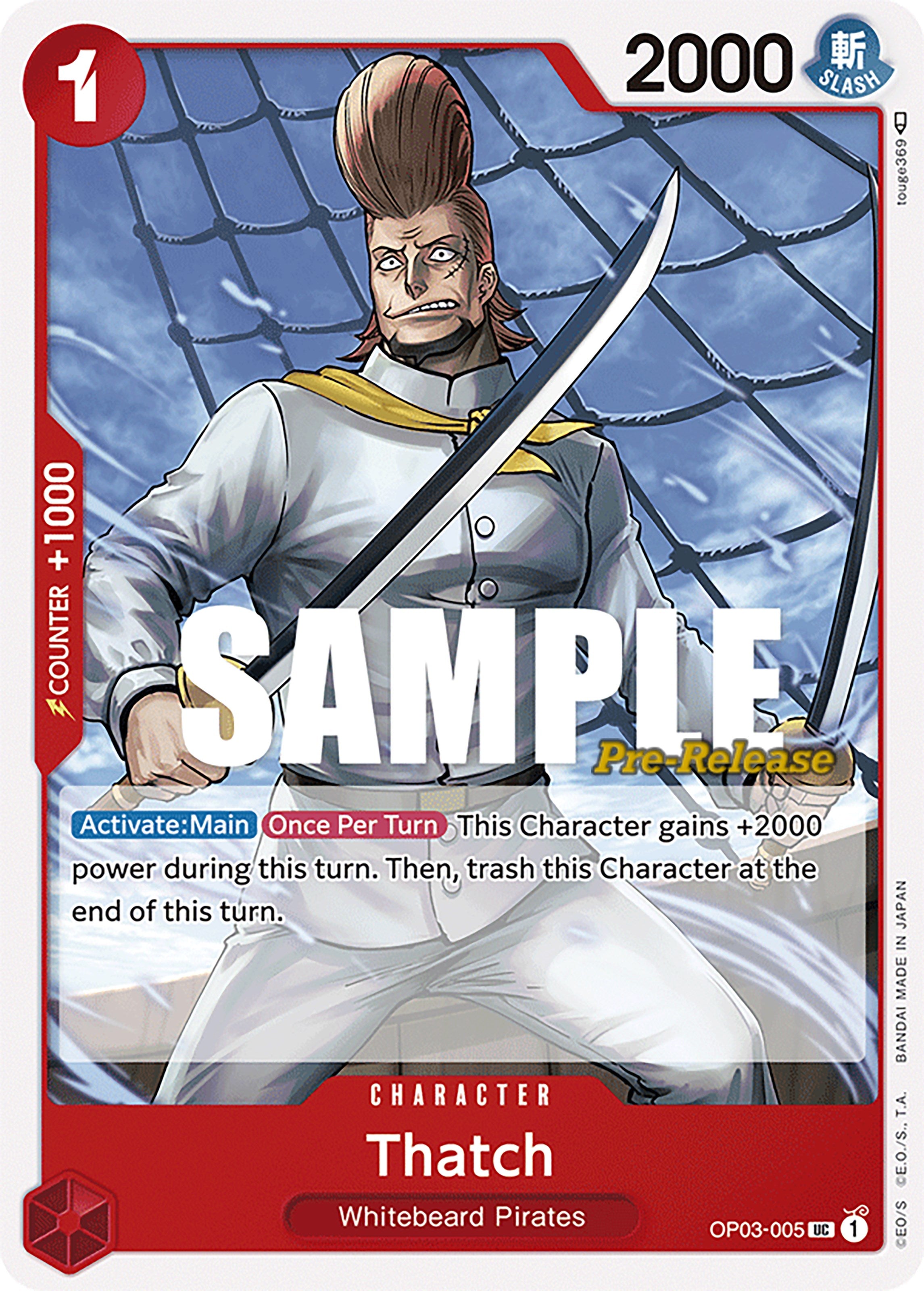 Thatch [Pillars of Strength Pre-Release Cards] | The Gaming-Verse