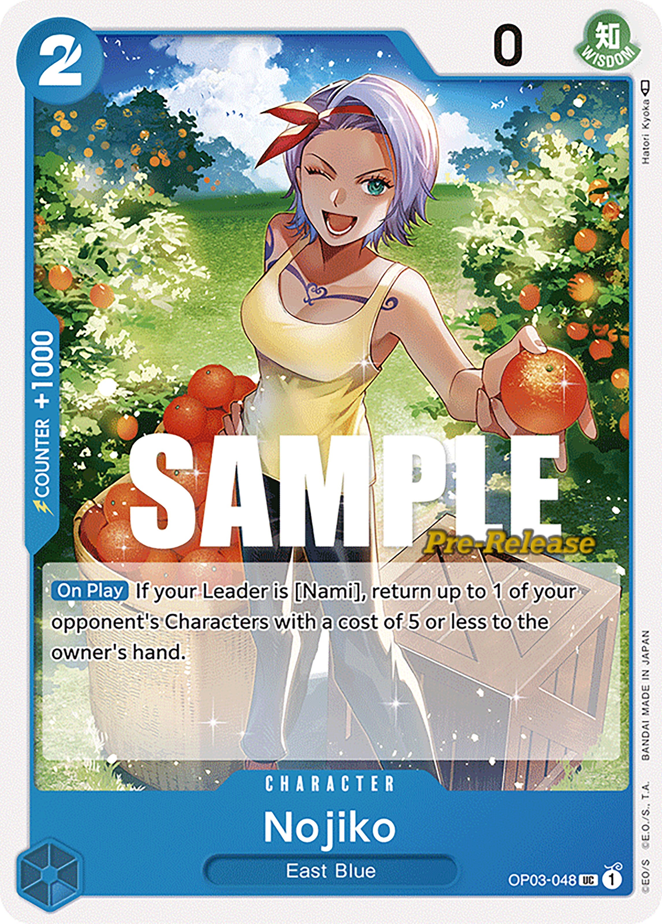 Nojiko [Pillars of Strength Pre-Release Cards] | The Gaming-Verse