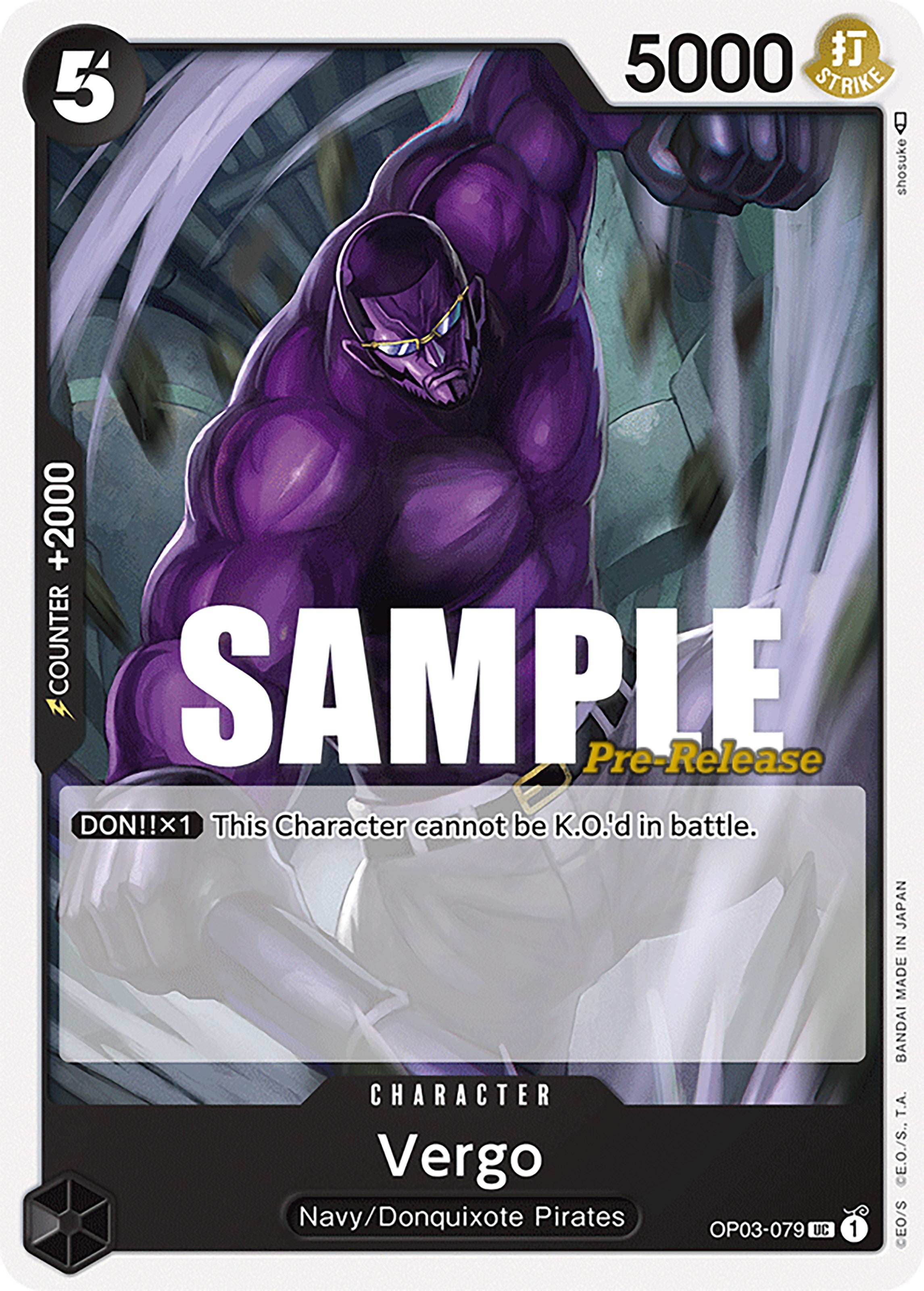 Vergo [Pillars of Strength Pre-Release Cards] | The Gaming-Verse