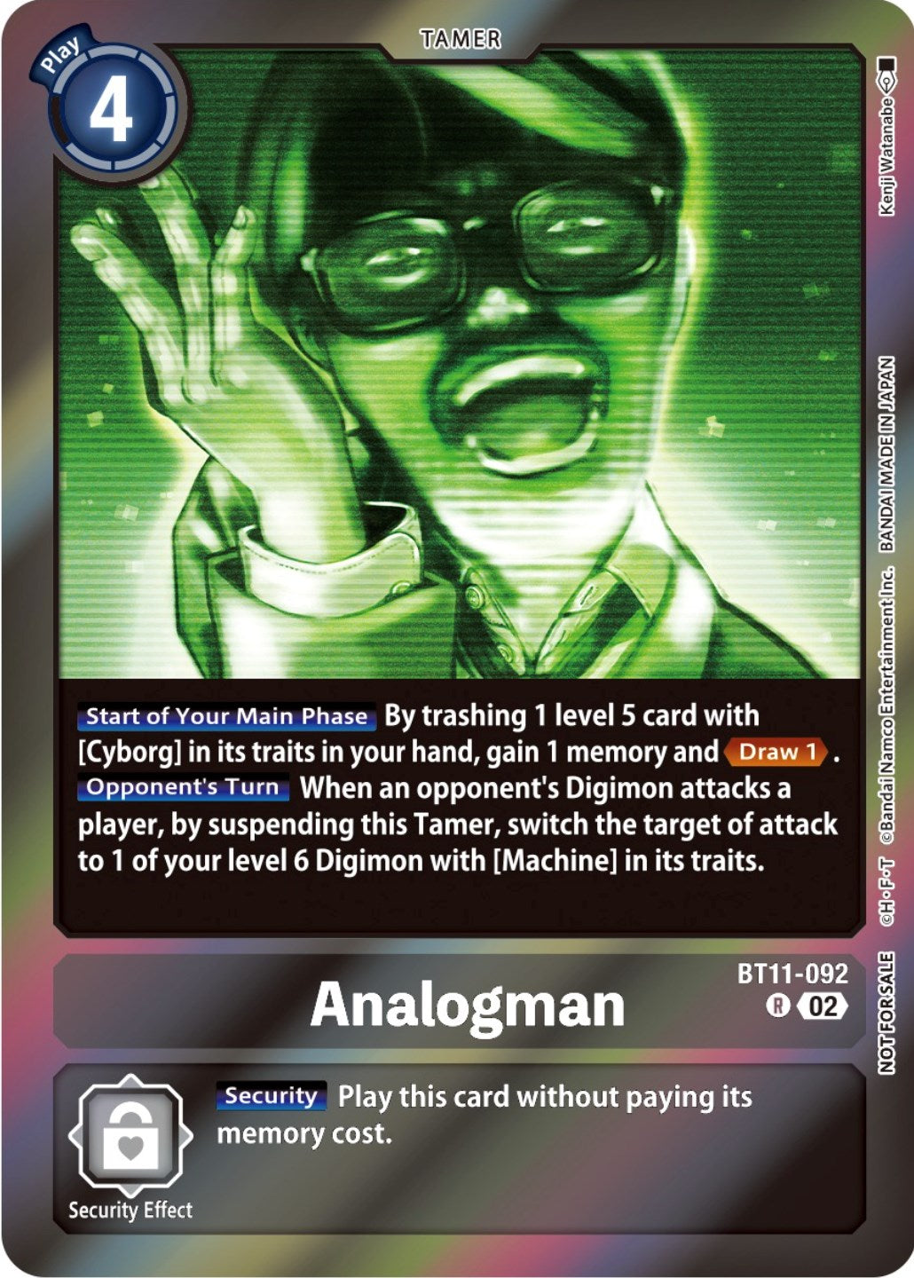 Analogman [BT11-092] (Event Pack 5) [Dimensional Phase Promos] | The Gaming-Verse