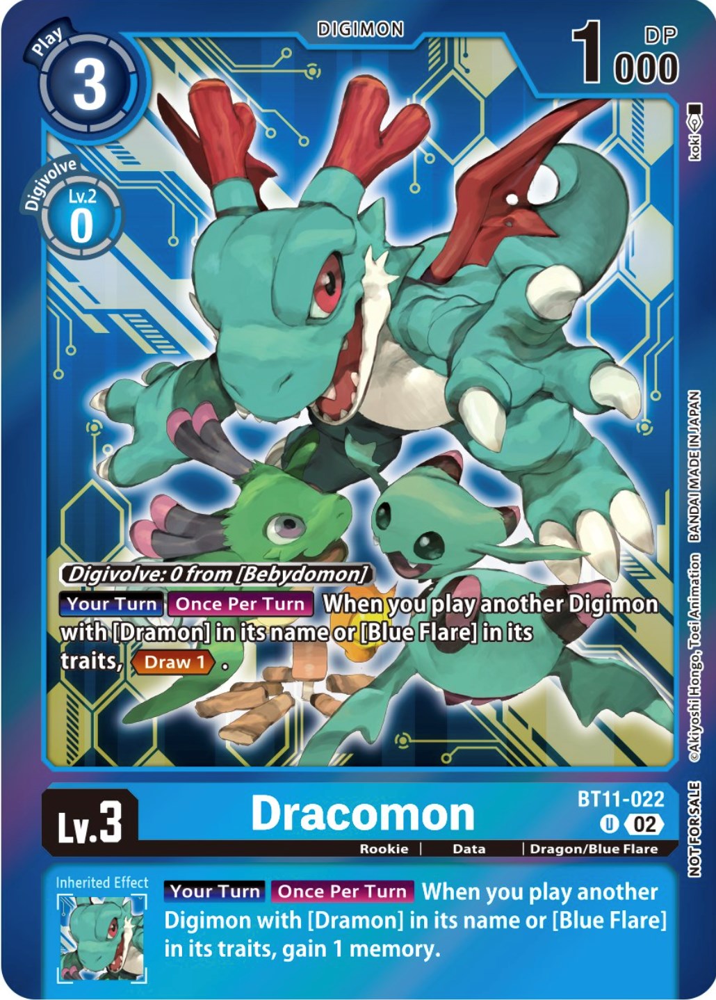 Dracomon [BT11-022] (Event Pack 5) [Dimensional Phase Promos] | The Gaming-Verse