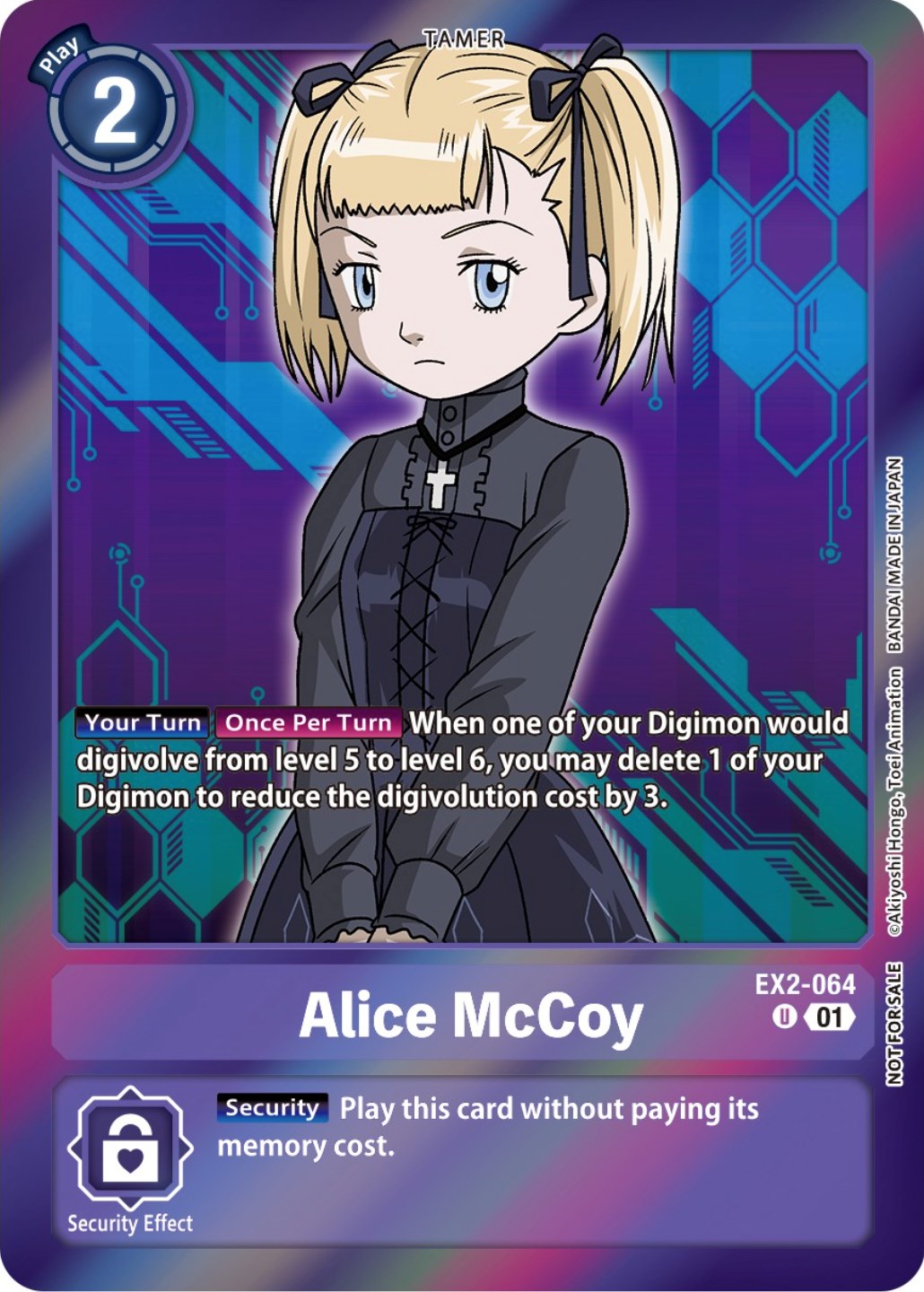 Alice McCoy [EX2-064] (Event Pack 5) [Digital Hazard Promos] | The Gaming-Verse