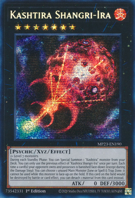 Kashtira Shangri-Ira [MP23-EN190] Prismatic Secret Rare | The Gaming-Verse