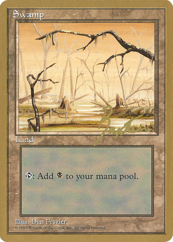 Swamp (gb370) (George Baxter) [Pro Tour Collector Set] | The Gaming-Verse