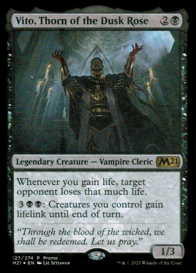 Vito, Thorn of the Dusk Rose [Resale Promos] | The Gaming-Verse