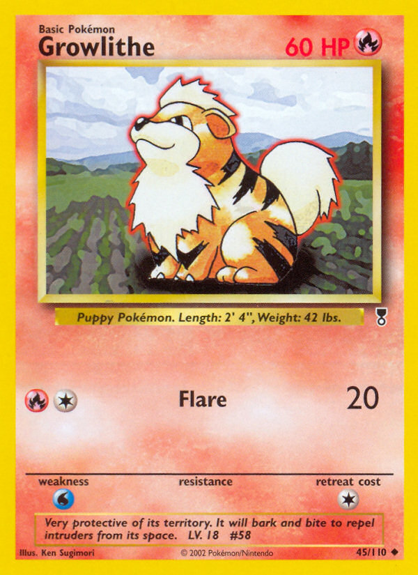 Growlithe (45/110) [Legendary Collection] | The Gaming-Verse