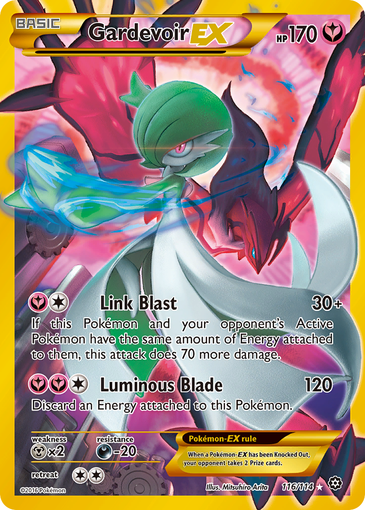 Gardevoir EX (116/114) [XY: Steam Siege] | The Gaming-Verse