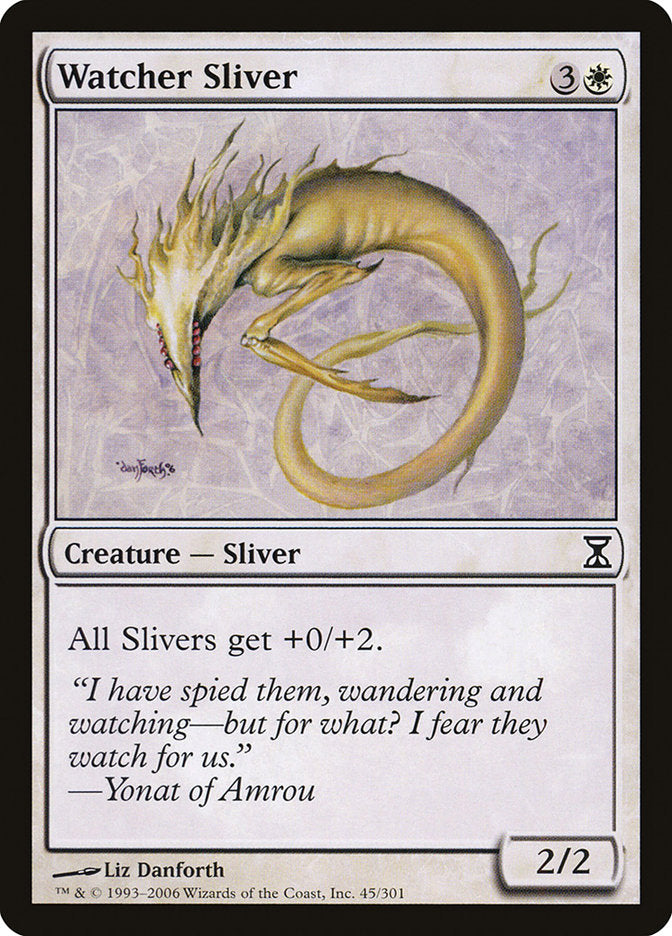 Watcher Sliver [Time Spiral] | The Gaming-Verse