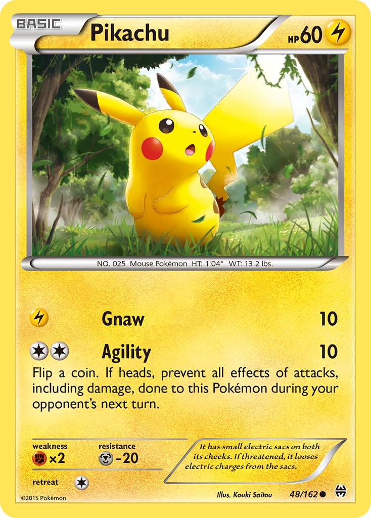 Pikachu (48/162) [XY: BREAKthrough] | The Gaming-Verse