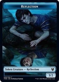 Reflection // Satyr Double-sided Token [Theros Beyond Death Tokens] | The Gaming-Verse