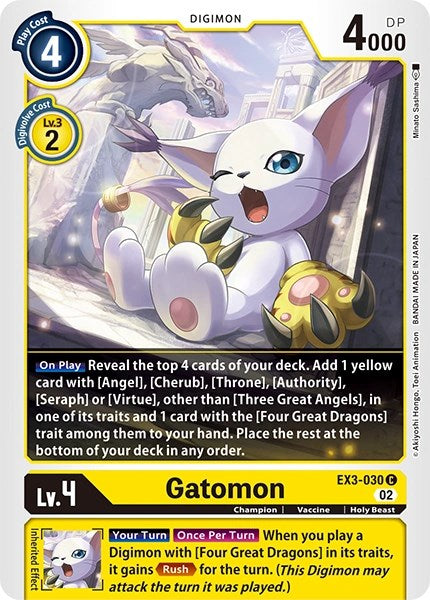 Gatomon [EX3-030] [Revision Pack Cards] | The Gaming-Verse