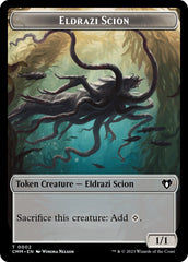 Eldrazi Scion // Satyr Double-Sided Token [Commander Masters Tokens] | The Gaming-Verse