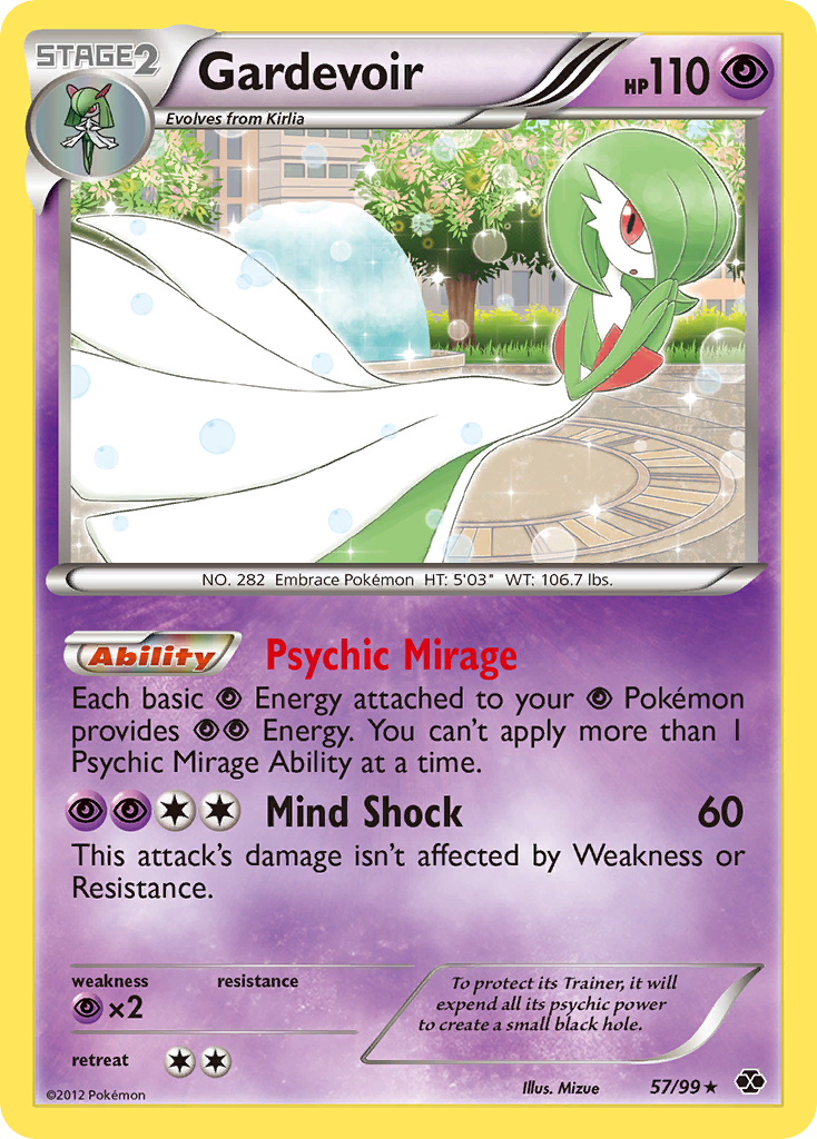 Gardevoir (57/99) [Black & White: Next Destinies] | The Gaming-Verse