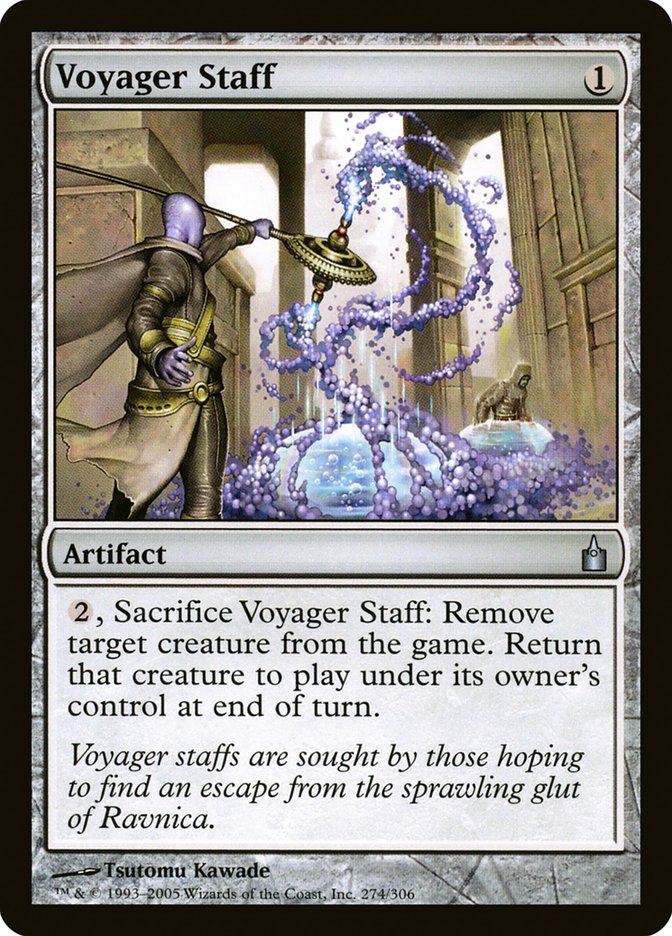 Voyager Staff [Ravnica: City of Guilds] | The Gaming-Verse