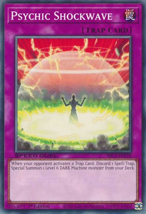 Psychic Shockwave [SBC1-ENE18] Common | The Gaming-Verse