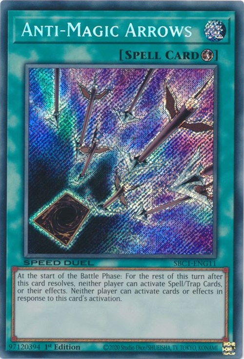 Anti-Magic Arrows [SBC1-ENG11] Secret Rare | The Gaming-Verse