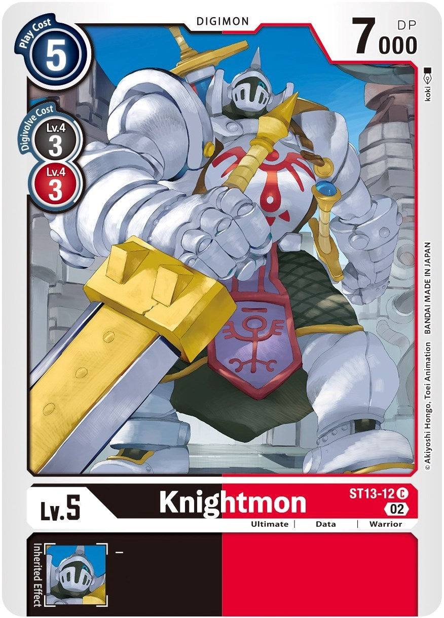 Knightmon [ST13-12] [Starter Deck: Ragnaloardmon] | The Gaming-Verse