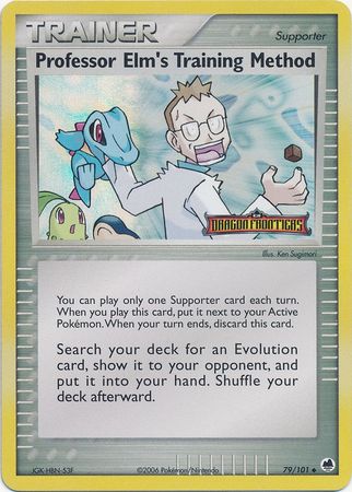 Professor Elm's Training Method (79/101) (Stamped) [EX: Dragon Frontiers] | The Gaming-Verse