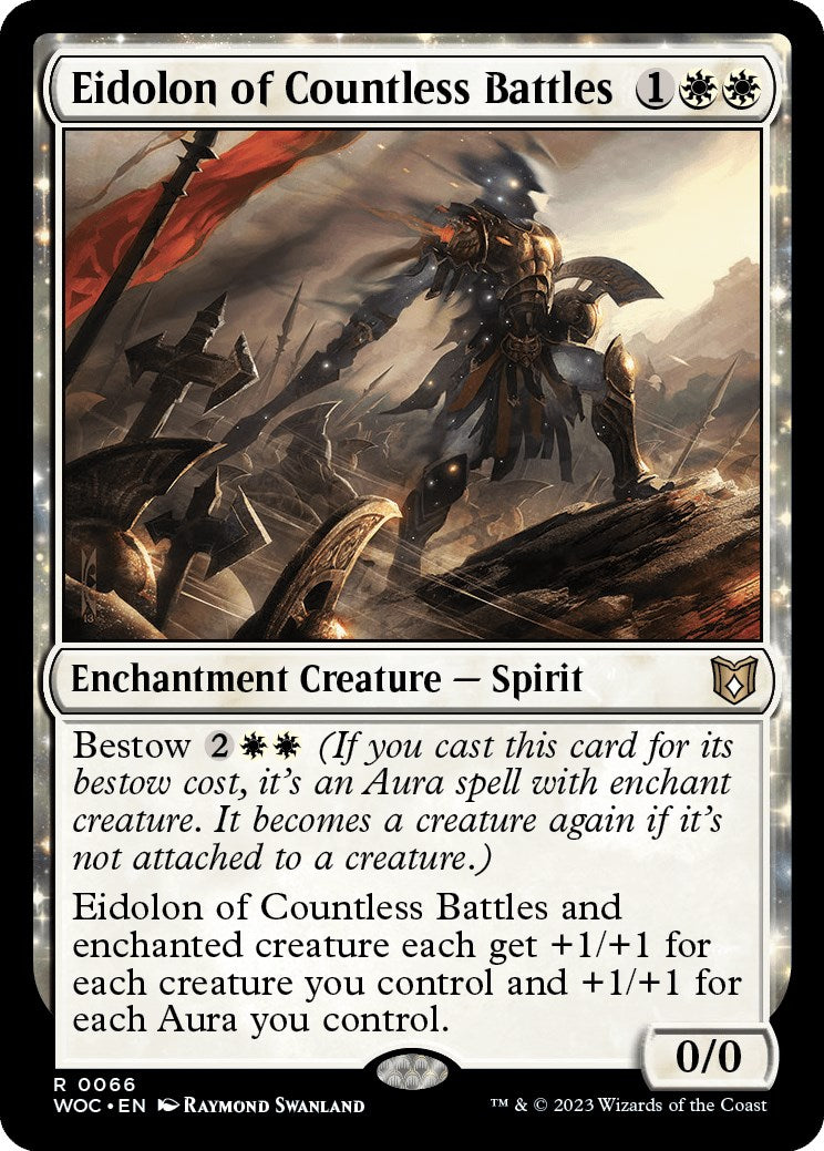 Eidolon of Countless Battles [Wilds of Eldraine Commander] | The Gaming-Verse