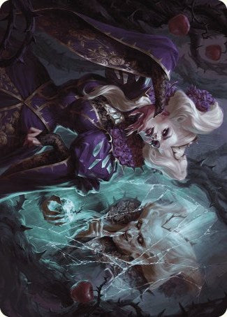 Conceited Witch Art Card [Wilds of Eldraine Art Series] | The Gaming-Verse