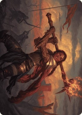 Imodane, the Pyrohammer Art Card [Wilds of Eldraine Art Series] | The Gaming-Verse