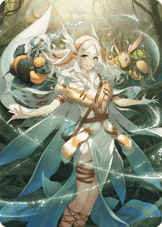 Greater Auramancy Anime Art Card [Wilds of Eldraine Art Series] | The Gaming-Verse