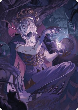 Necropotence Art Card [Wilds of Eldraine Art Series] | The Gaming-Verse