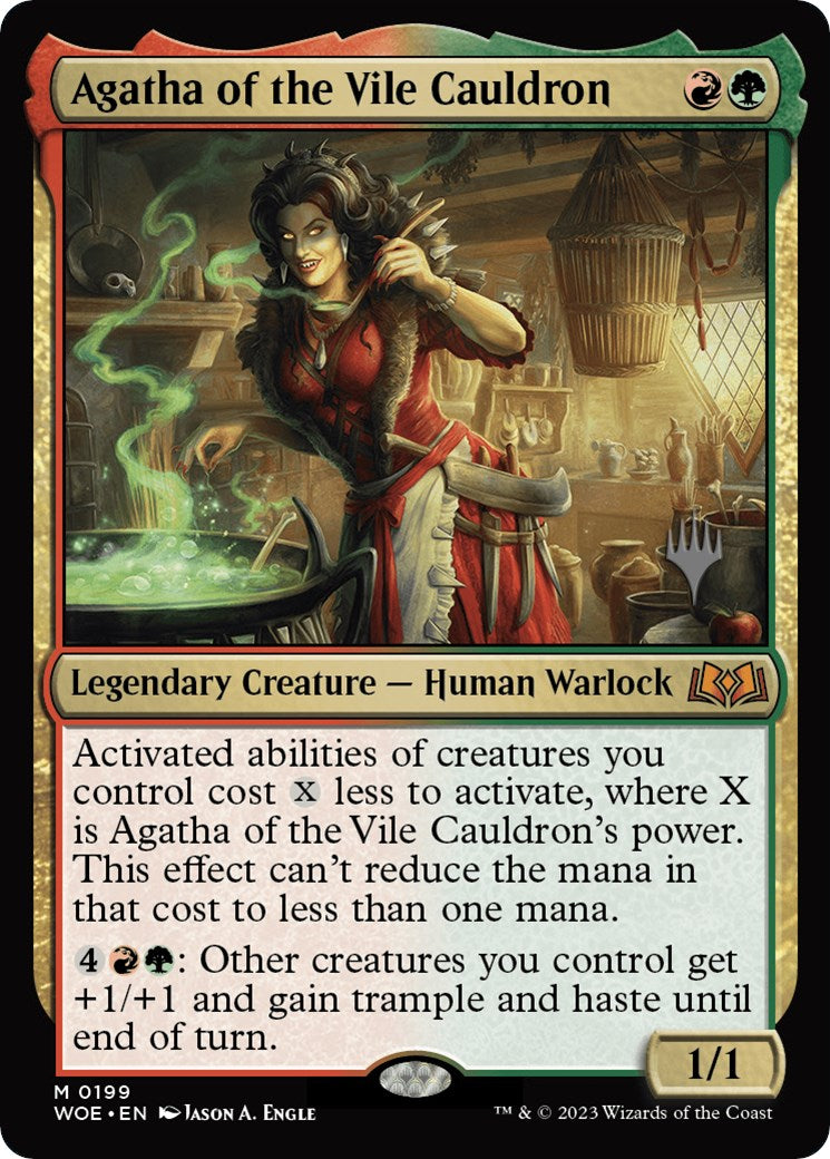 Agatha of the Vile Cauldron (Promo Pack) [Wilds of Eldraine Promos] | The Gaming-Verse