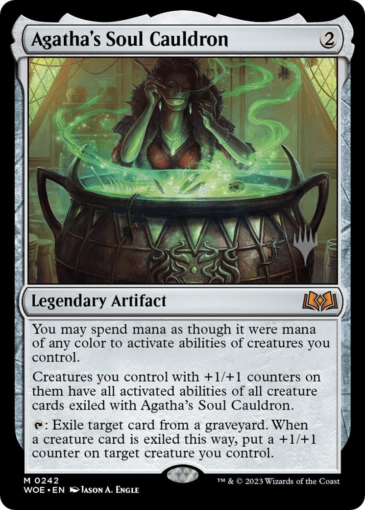 Agatha's Soul Cauldron (Promo Pack) [Wilds of Eldraine Promos] | The Gaming-Verse