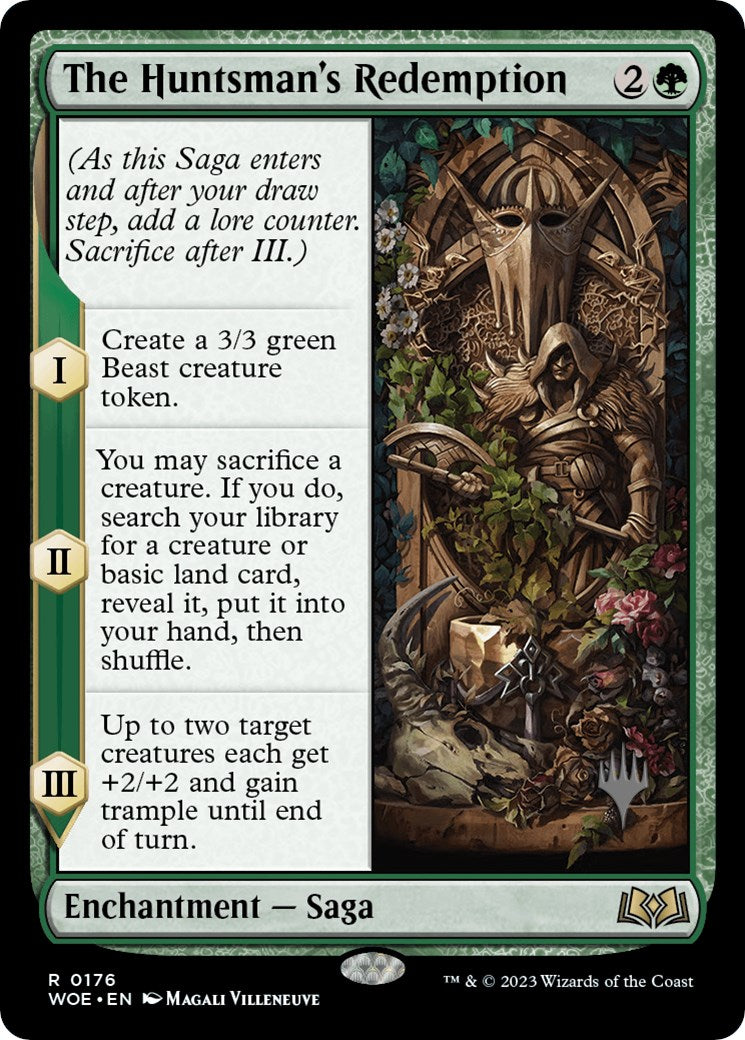 The Huntsman's Redemption (Promo Pack) [Wilds of Eldraine Promos] | The Gaming-Verse