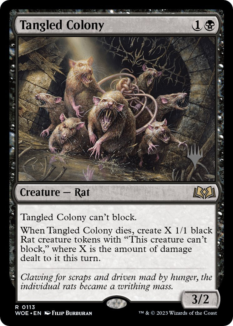 Tangled Colony (Promo Pack) [Wilds of Eldraine Promos] | The Gaming-Verse