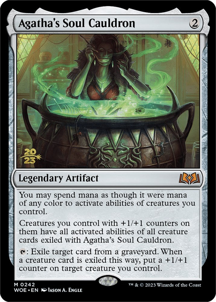 Agatha's Soul Cauldron [Wilds of Eldraine Prerelease Promos] | The Gaming-Verse