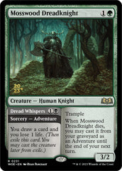 Mosswood Dreadknight // Dread Whispers (Promo Pack) [Wilds of Eldraine Promos] | The Gaming-Verse