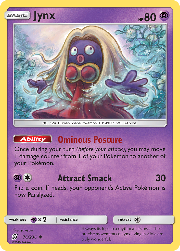 Jynx (76/236) [Sun & Moon: Unified Minds] | The Gaming-Verse