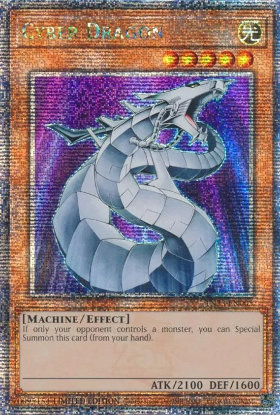 Cyber Dragon [TN23-EN005] Quarter Century Secret Rare | The Gaming-Verse