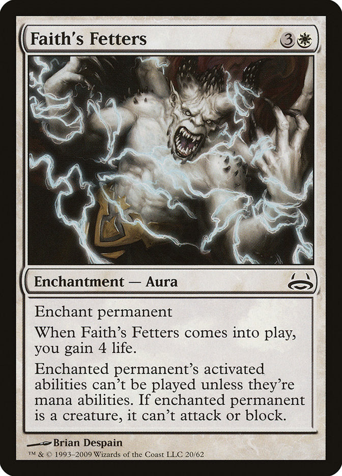 Faith's Fetters [Duel Decks: Divine vs. Demonic] | The Gaming-Verse