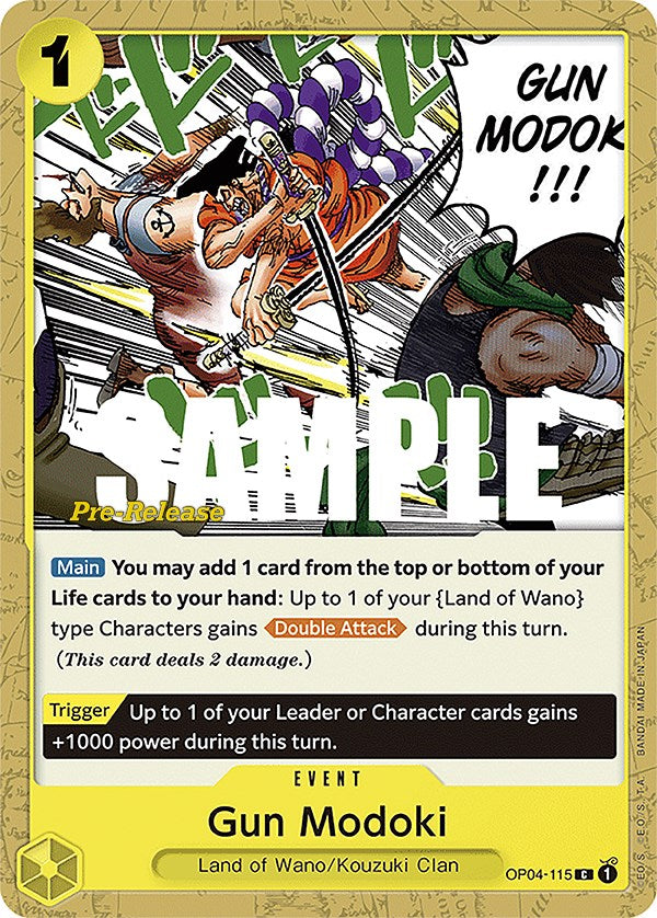 Gun Modoki [Kingdoms of Intrigue Pre-Release Cards] | The Gaming-Verse