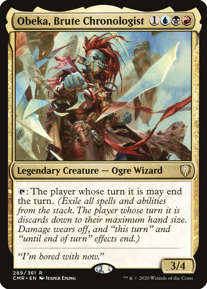 Obeka, Brute Chronologist [Commander Legends] | The Gaming-Verse