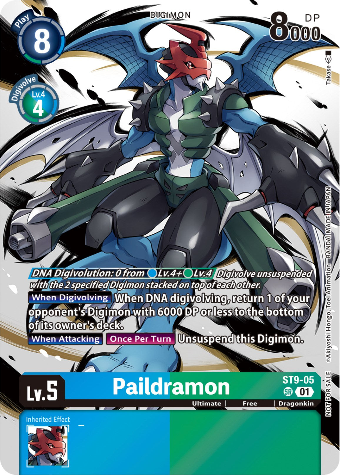 Paildramon [ST9-05] (Tamer Party Pack -The Beginning-) [Starter Deck: Ultimate Ancient Dragon] | The Gaming-Verse