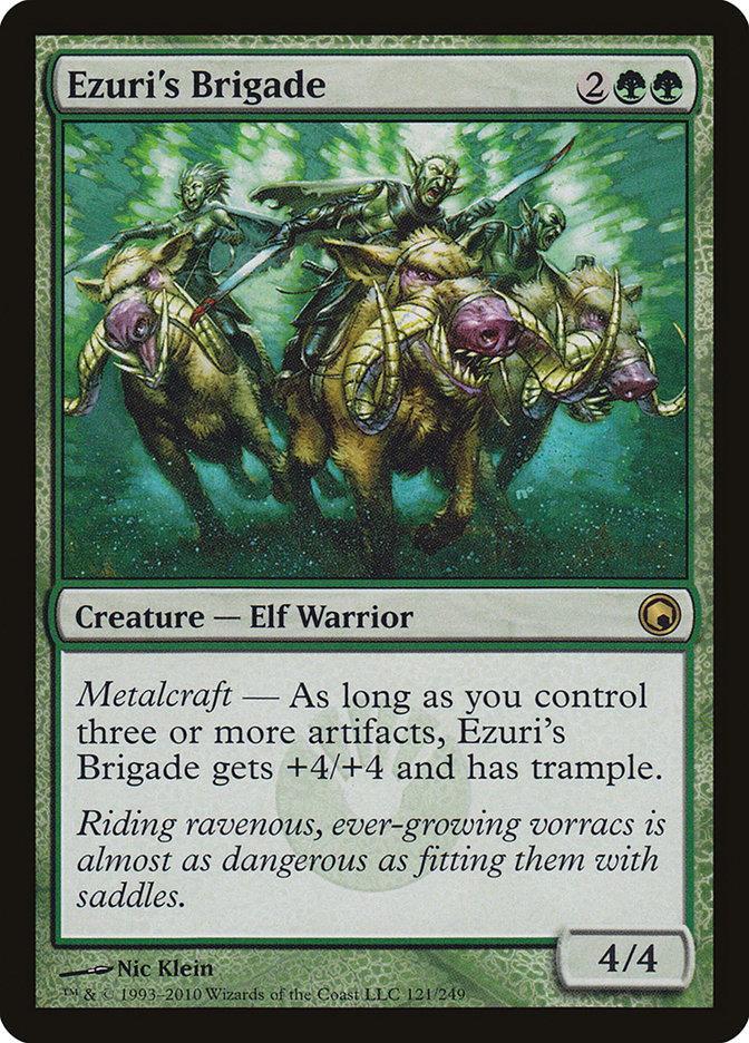 Ezuri's Brigade [Scars of Mirrodin] | The Gaming-Verse