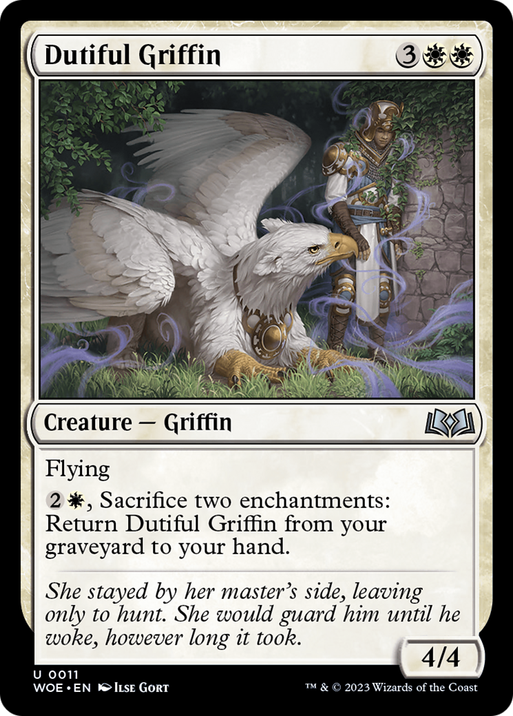 Dutiful Griffin [Wilds of Eldraine] | The Gaming-Verse