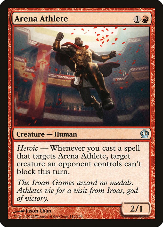 Arena Athlete [Theros] | The Gaming-Verse