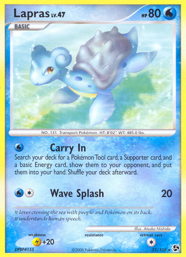 Lapras (21/106) [Diamond & Pearl: Great Encounters] | The Gaming-Verse