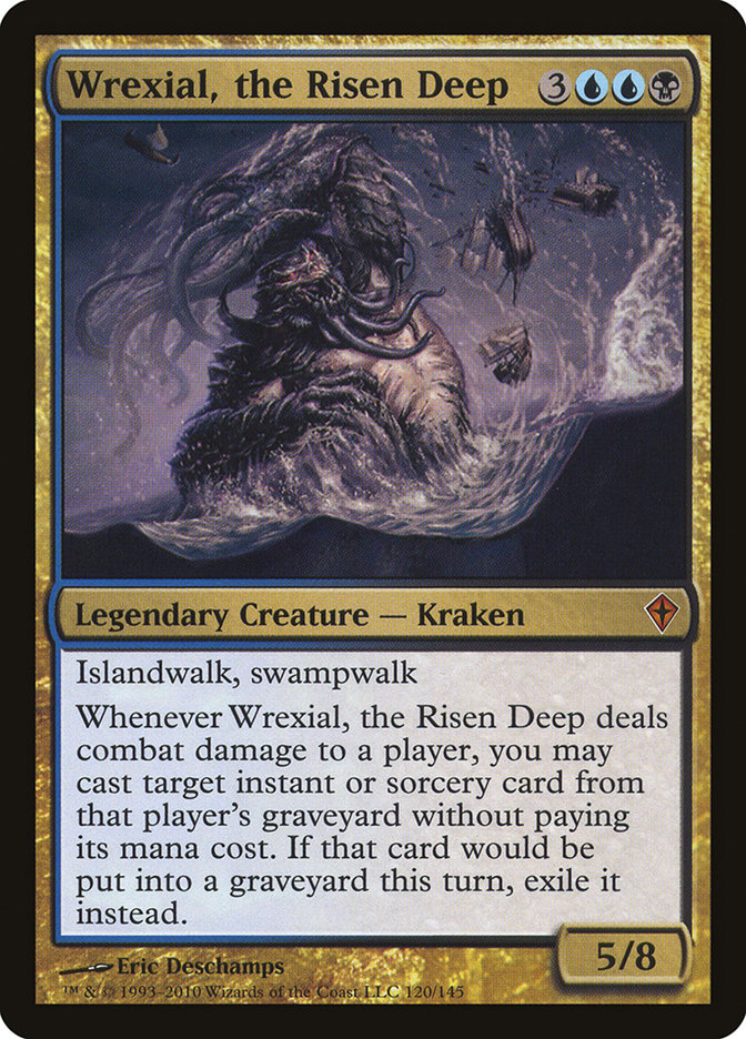 Wrexial, the Risen Deep [Worldwake] | The Gaming-Verse